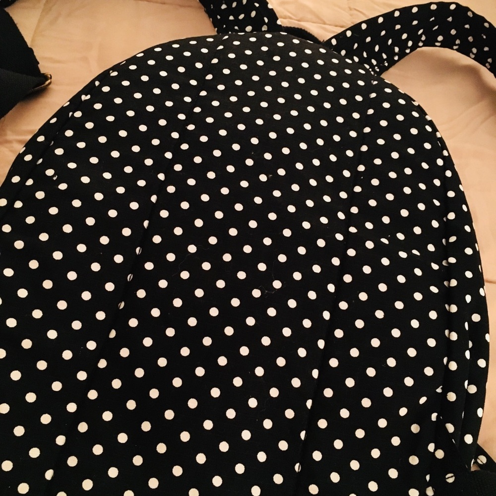 Mossimo Fabric Polka Dot Backpack - image 2